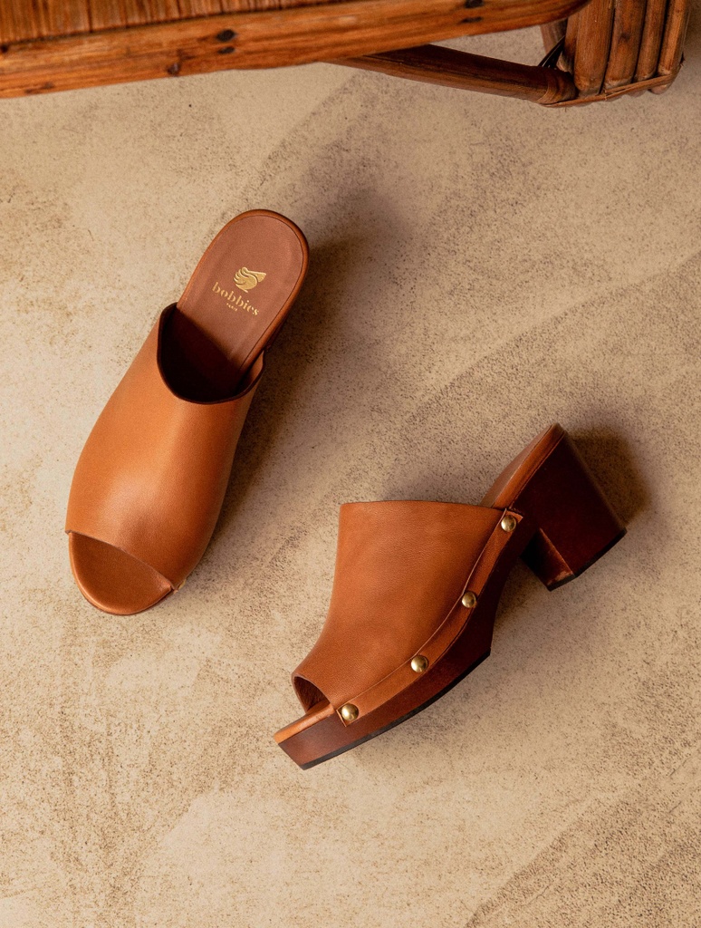 Sandalias de Tacón : Sally - Summer Camel