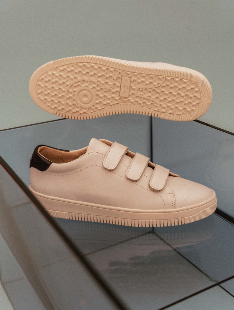 Turnschuhe : Herren Turnschuhe | Aaron Gebrochenes Weiß & Bleu d'Encre | Bobbies