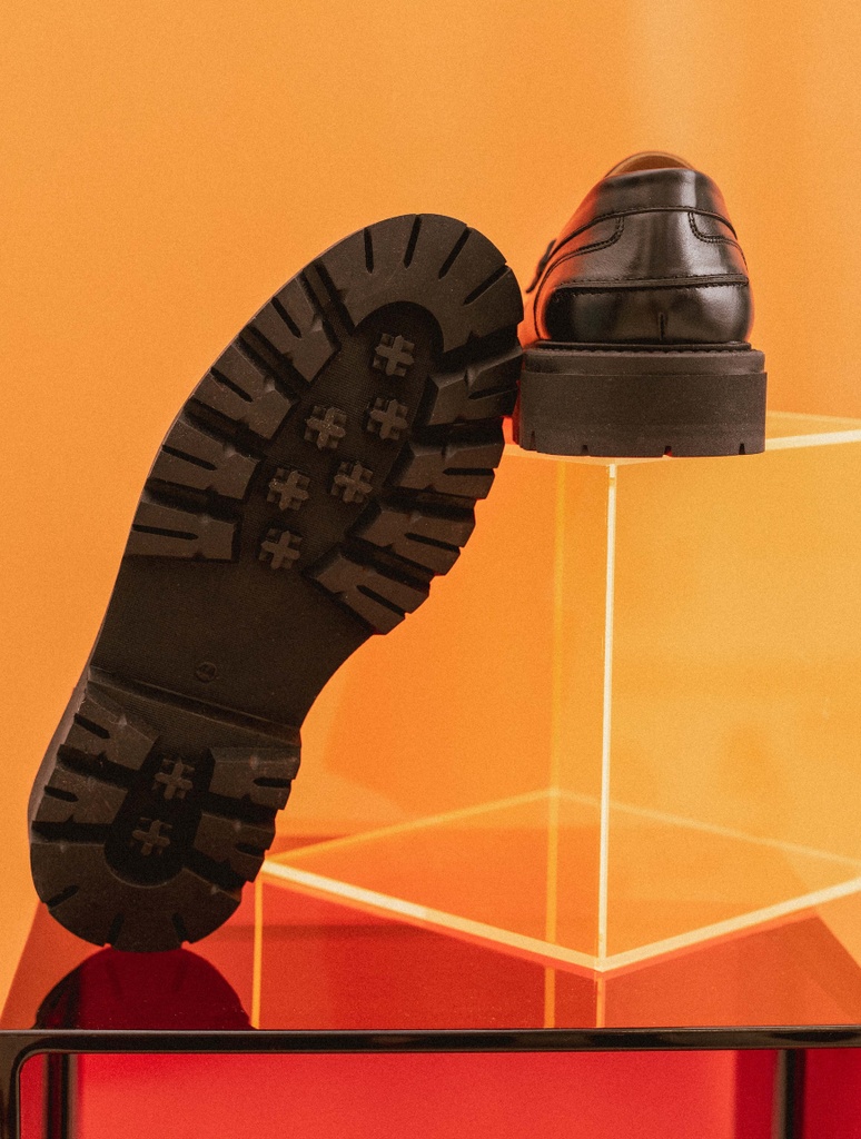 Mokassins : Aki - Tuxedo Black 