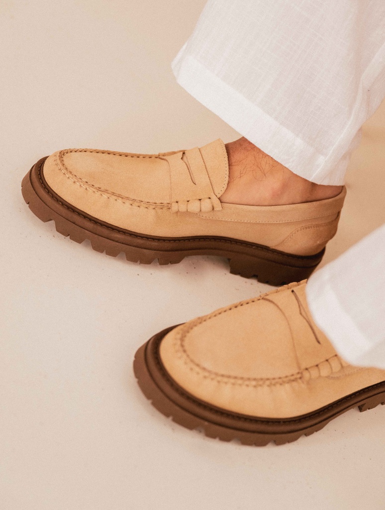 Mokassins : Aki - Sand
