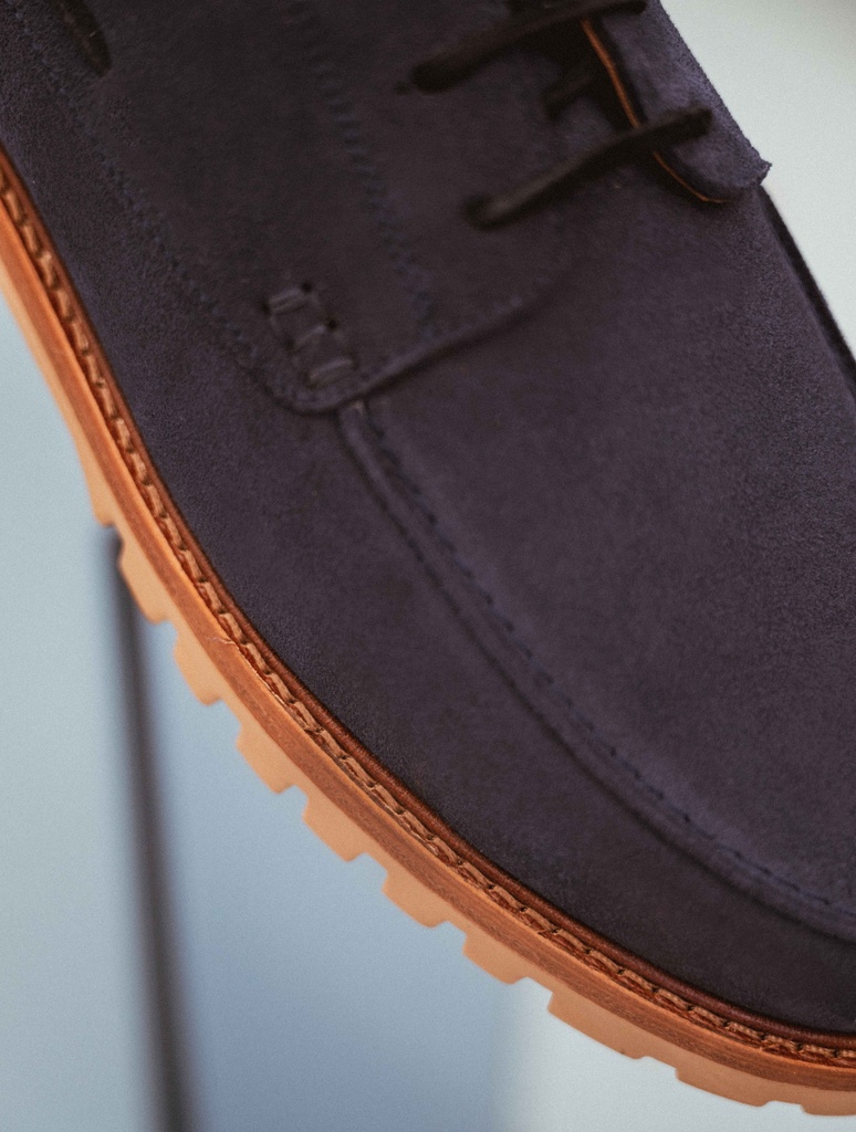 Derbies & Richelieu : Brett - Navy Blue