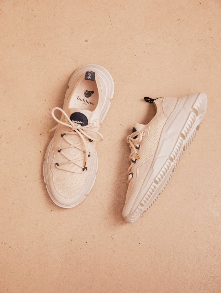 Sneakers : Hikaru - Ecru & Blue