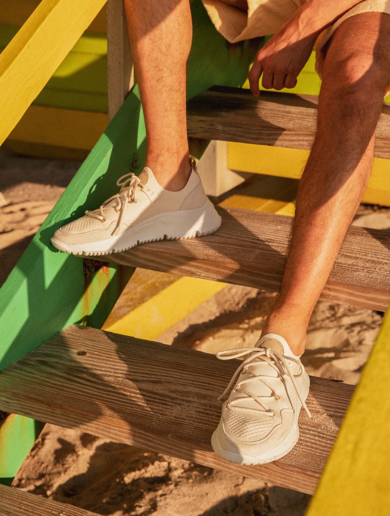 Baskets : Hikaru - Ecru & Beige