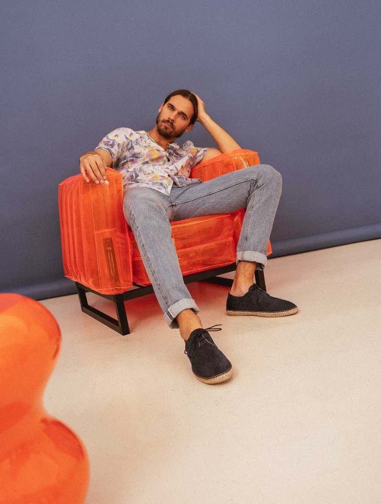 Sandals & Espadrilles : Iguazù - Navy Blue