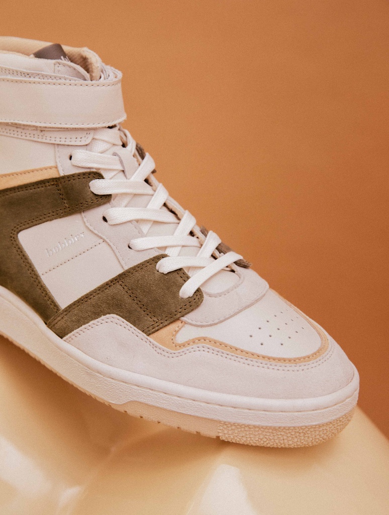 Sneakers : Larry - Off White & Karri Green