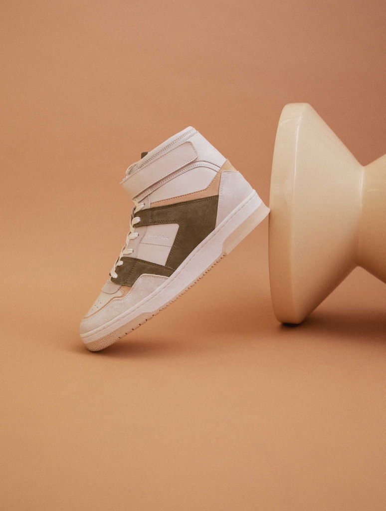 Sneakers : Larry - Off White & Karri Green