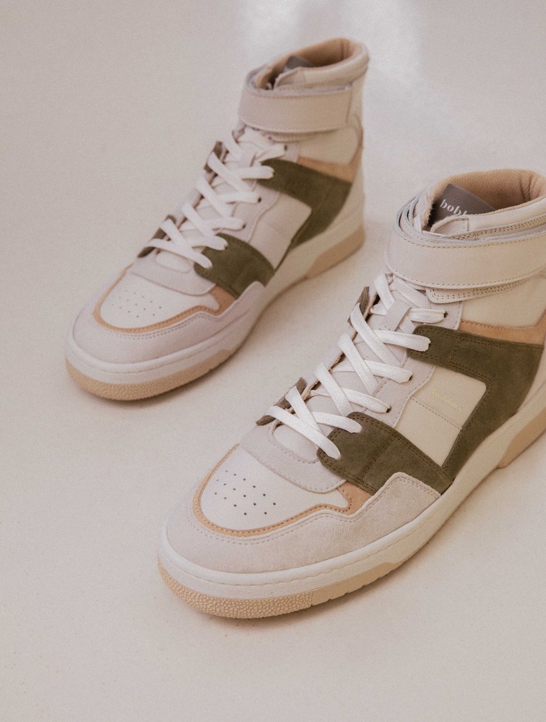 Sneakers : Larry - Off White & Karri Green
