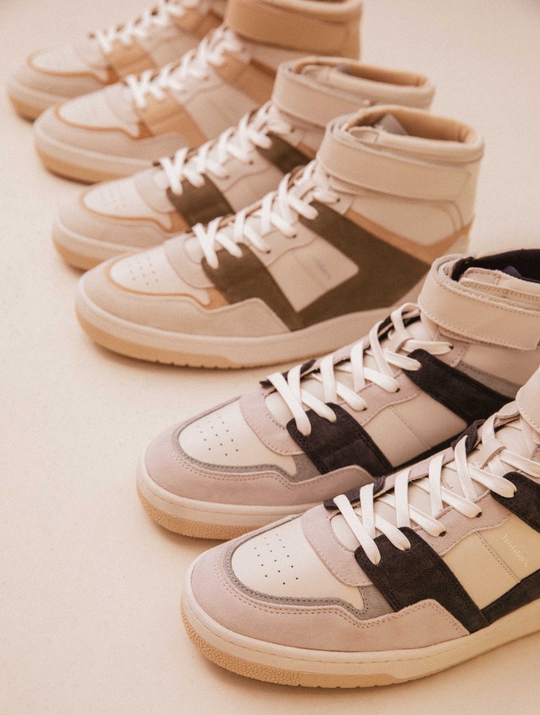 Sneakers : Larry - Off White & Karri Green