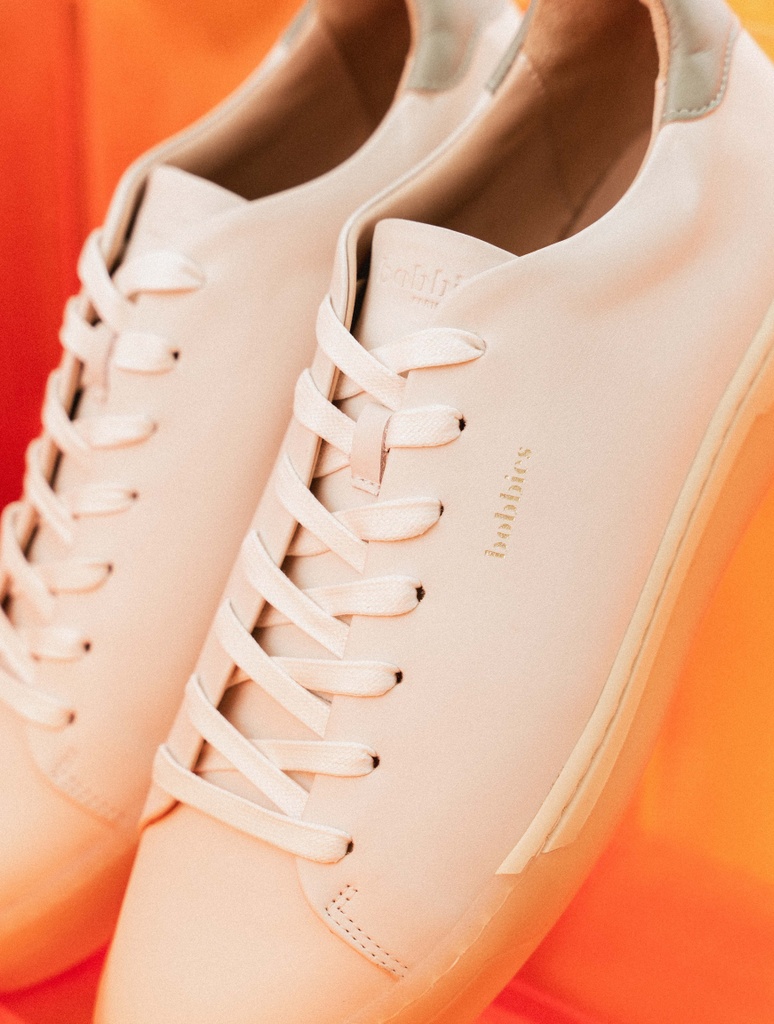 Sneakers : Shaun - Off White & Grey Blue