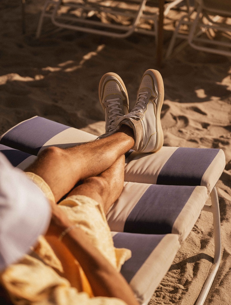 Turnschuhe : Vinson - Off White & Papyrus