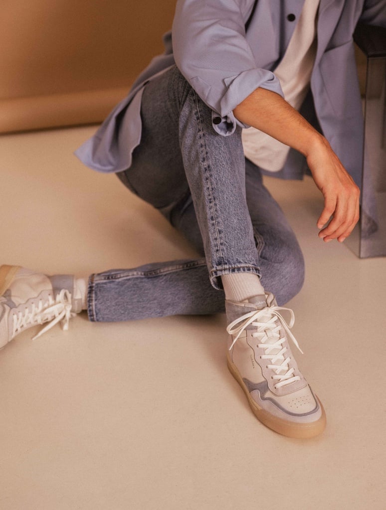 Baskets : Vinson - Off White & Frosty Blue