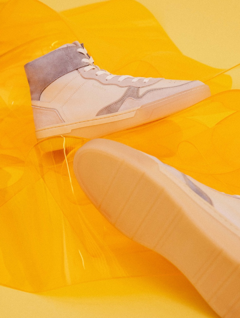 Baskets : Vinson - Off White & Frosty Blue