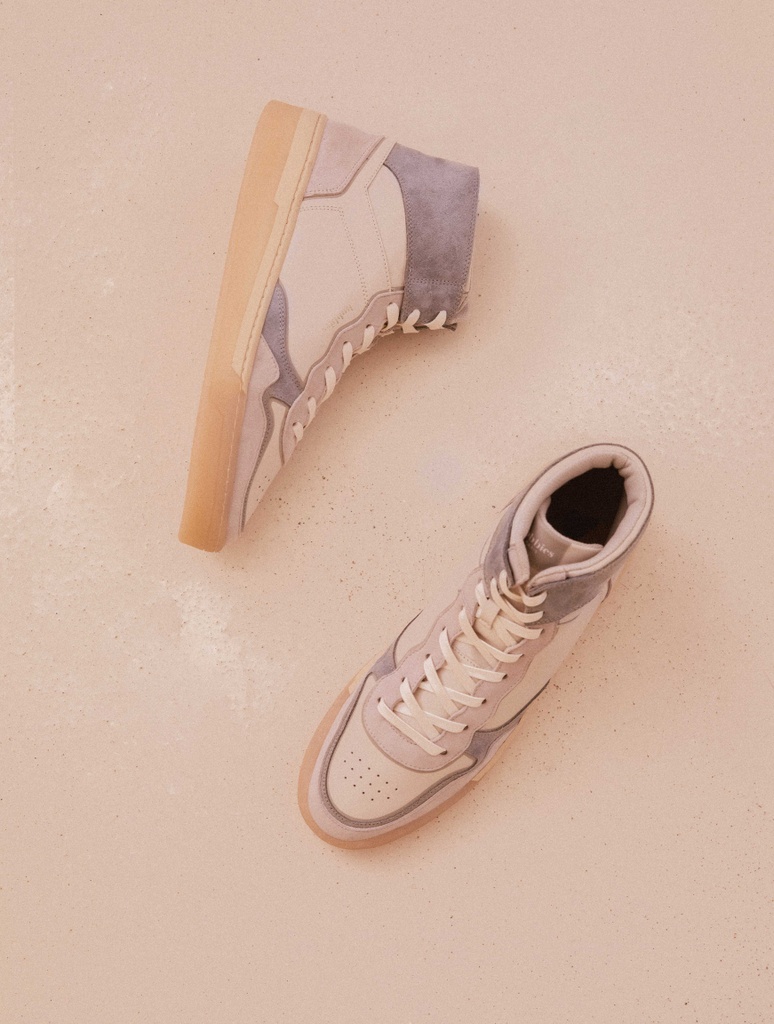 Baskets : Vinson - Off White & Frosty Blue