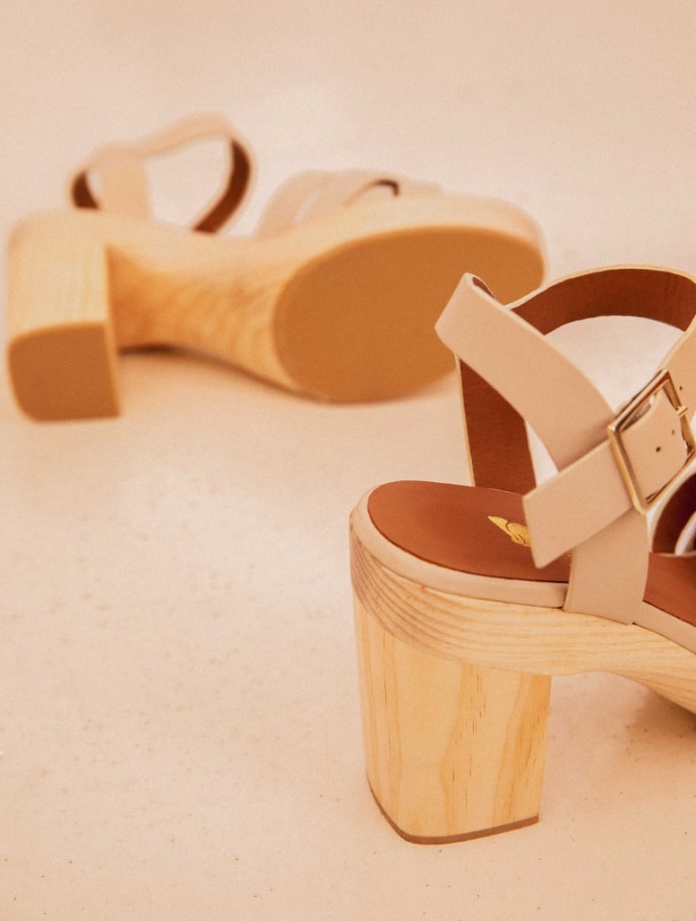 Sandales à Talons : Alicia - Beige