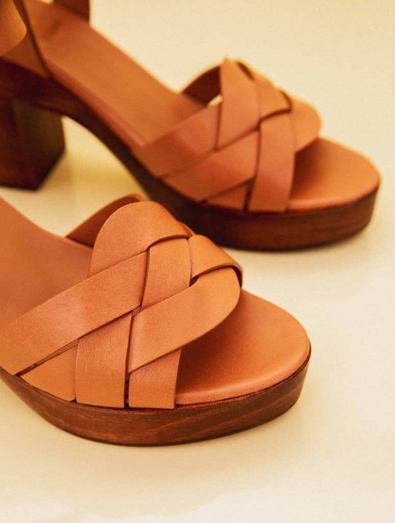 Sandales à Talons : Alicia - Summer Camel