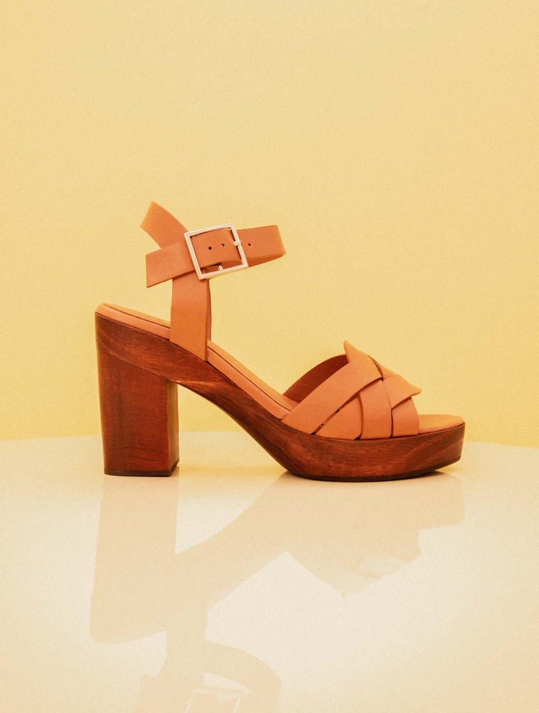 Sandales à Talons : Alicia - Summer Camel