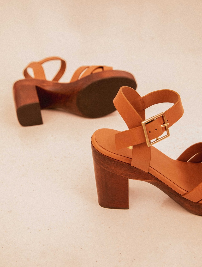 Sandales à Talons : Alicia - Summer Camel