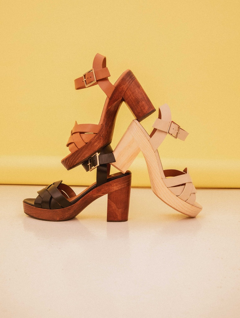 Sandales à Talons : Alicia - Summer Camel