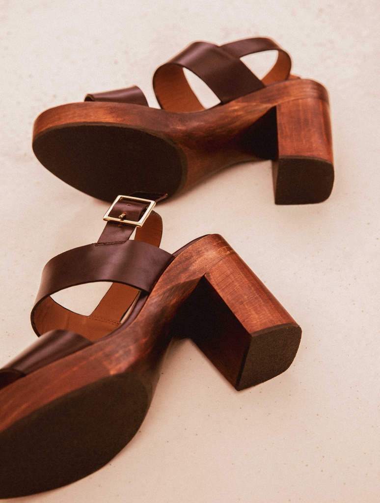 Sandalias de Tacón : Brigitte - Irish Coffee