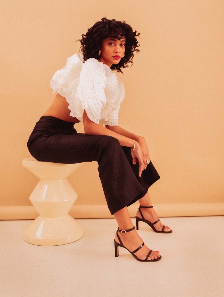 Sandales à Talons : Casey - Black Vinyl