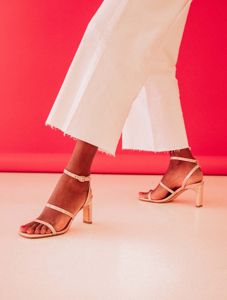 Sandales à Talons : Casey - Silver Fever