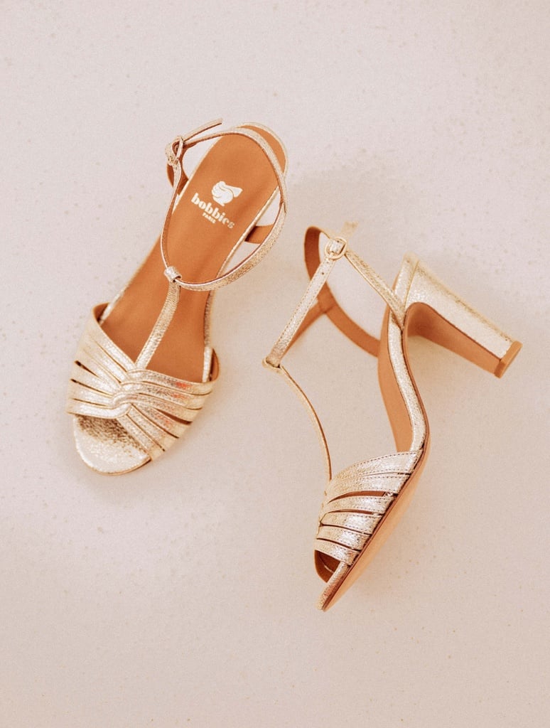 Sandalias de Tacón : Daisy - Champagne Gold