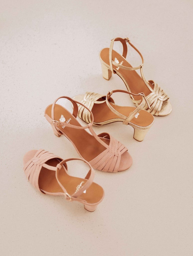 Sandalias de Tacón : Daisy - Champagne Gold