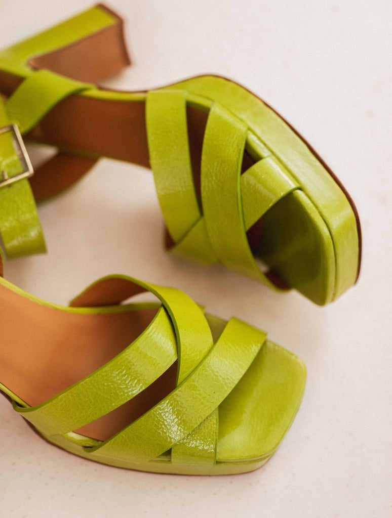 Heeled Sandals : Donna - Frozen kiwi