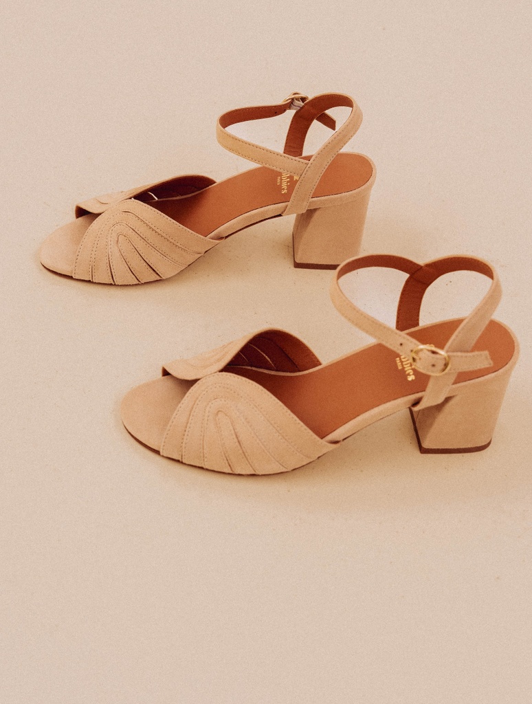 Sandalias de Tacón : Eileen - Milos Beige