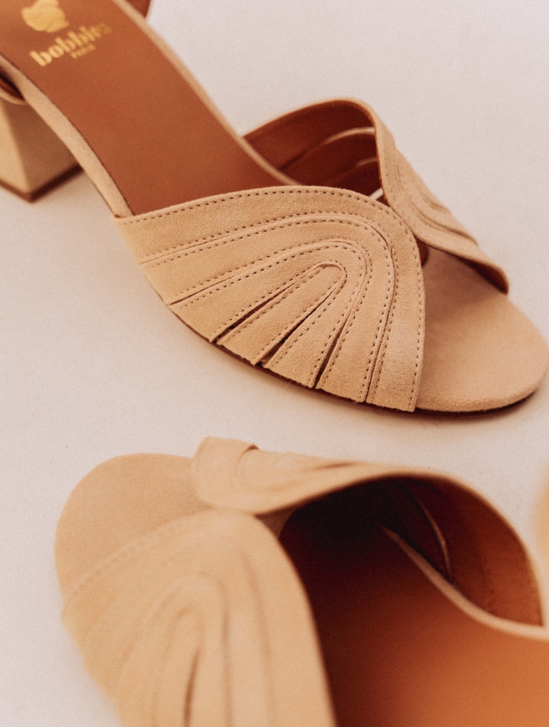 Sandalias de Tacón : Eileen - Milos Beige