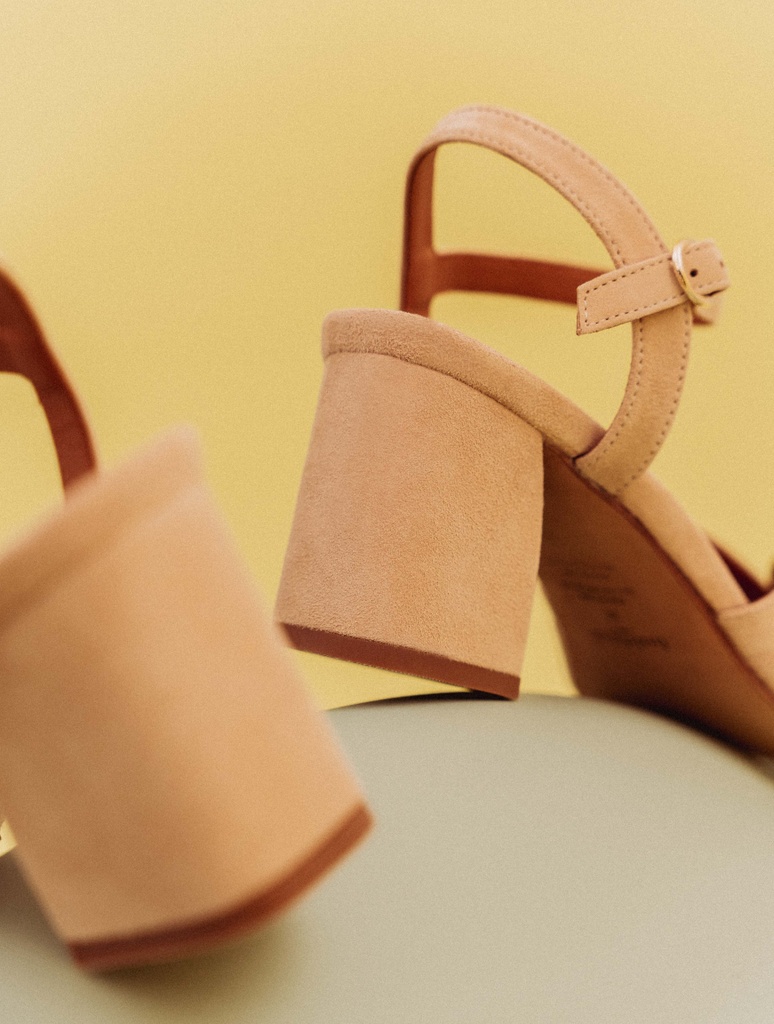 Sandalias de Tacón : Eileen - Milos Beige