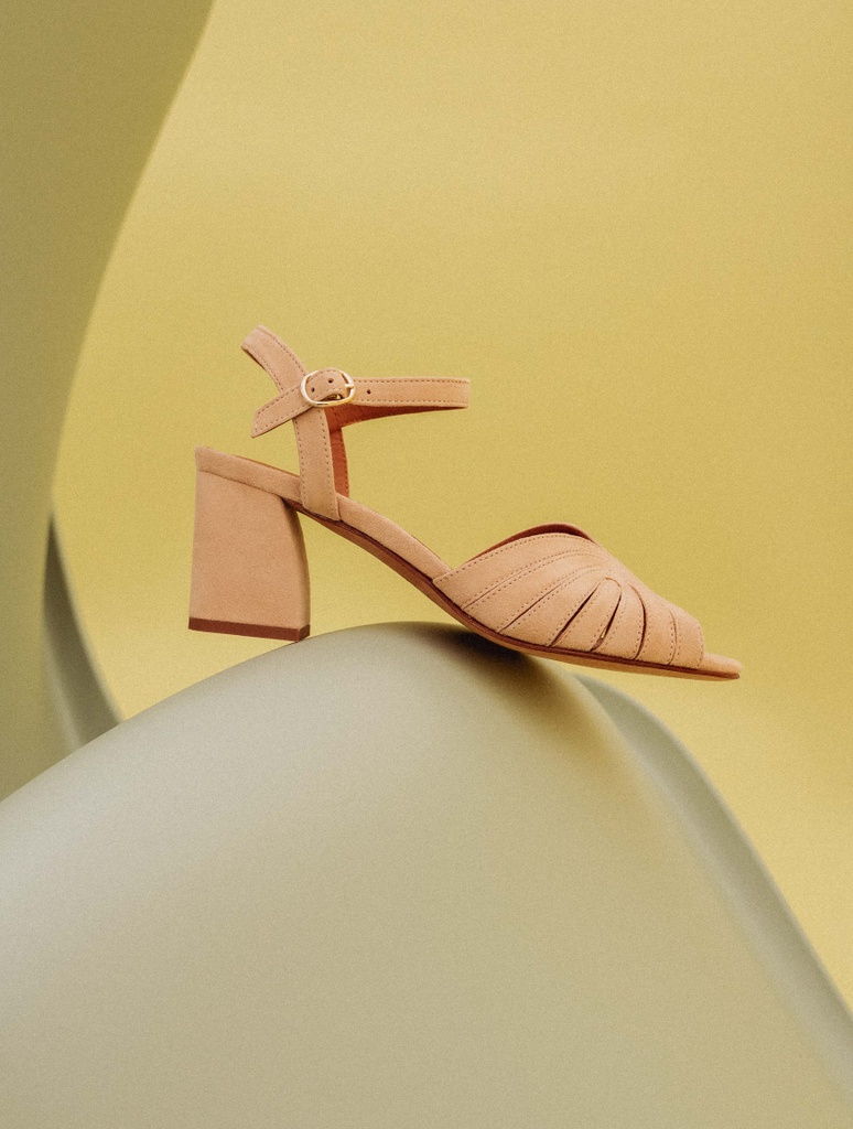 Sandalias de Tacón : Eileen - Milos Beige