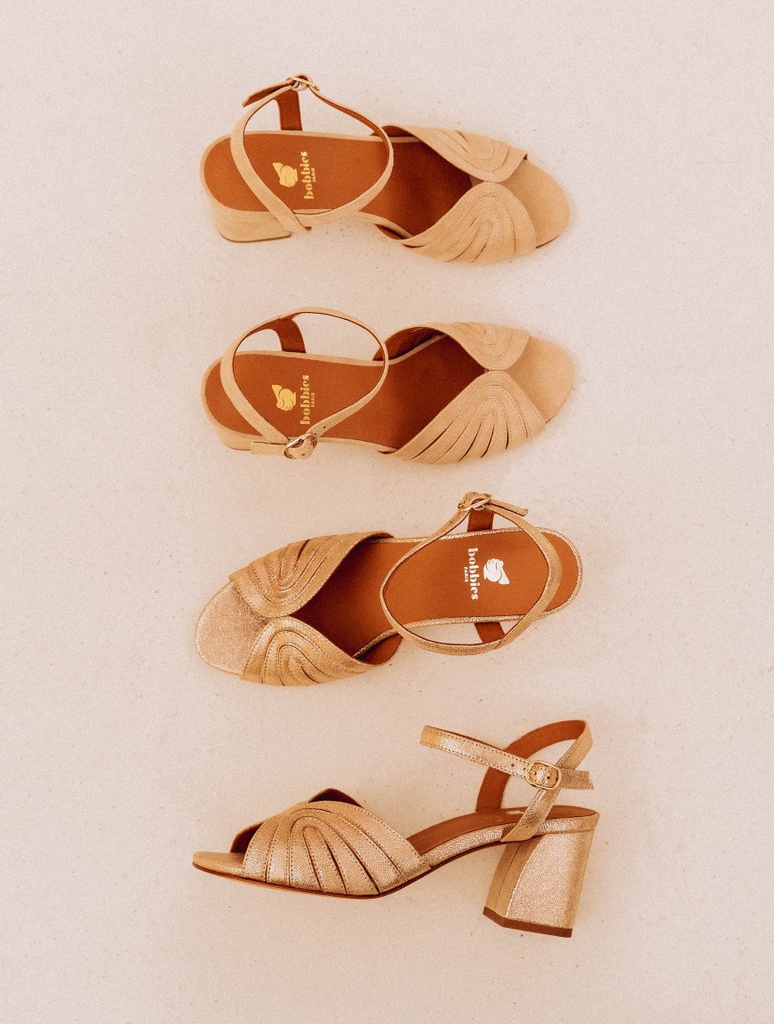 Sandalias de Tacón : Eileen - Milos Beige