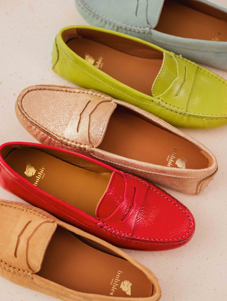 Mocassins & Derbies : Emma - Iced Fuchsia