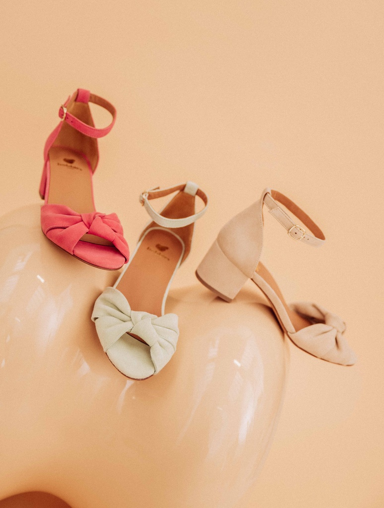 Sandalen mit Absatz : Gloria - Sweet Almond