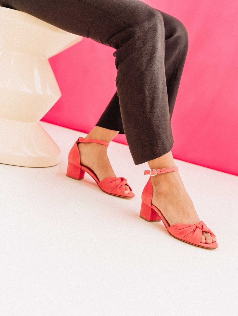 Sandales à Talons : Gloria - Miami Pink