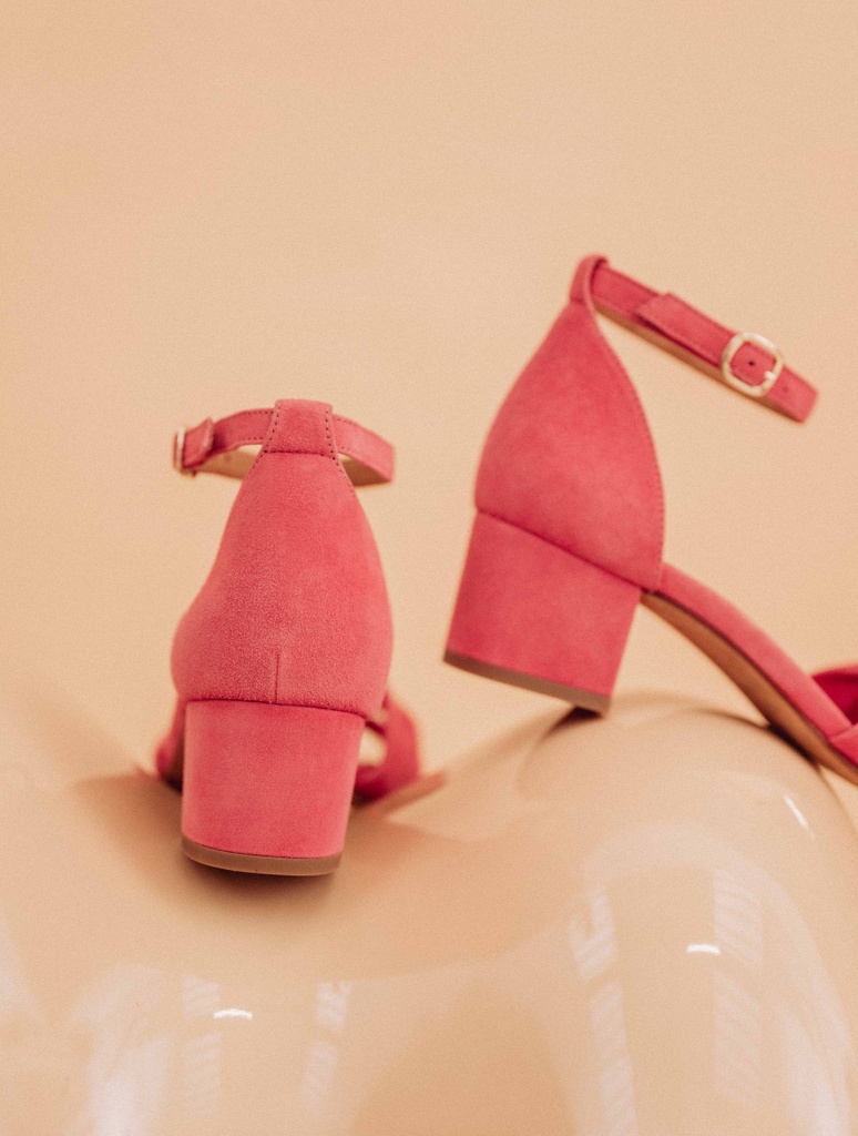 Sandales à Talons : Gloria - Miami Pink