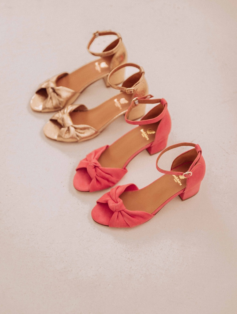 Sandales à Talons : Gloria - Miami Pink