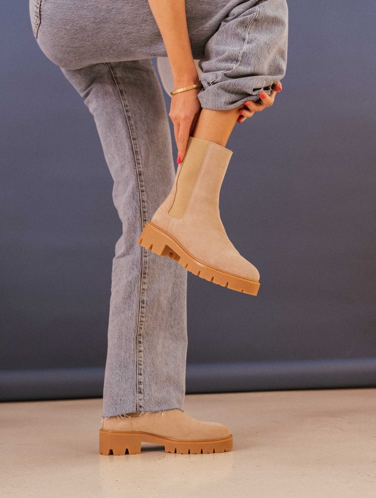 Flache Stiefel : Ivy - Papyrus