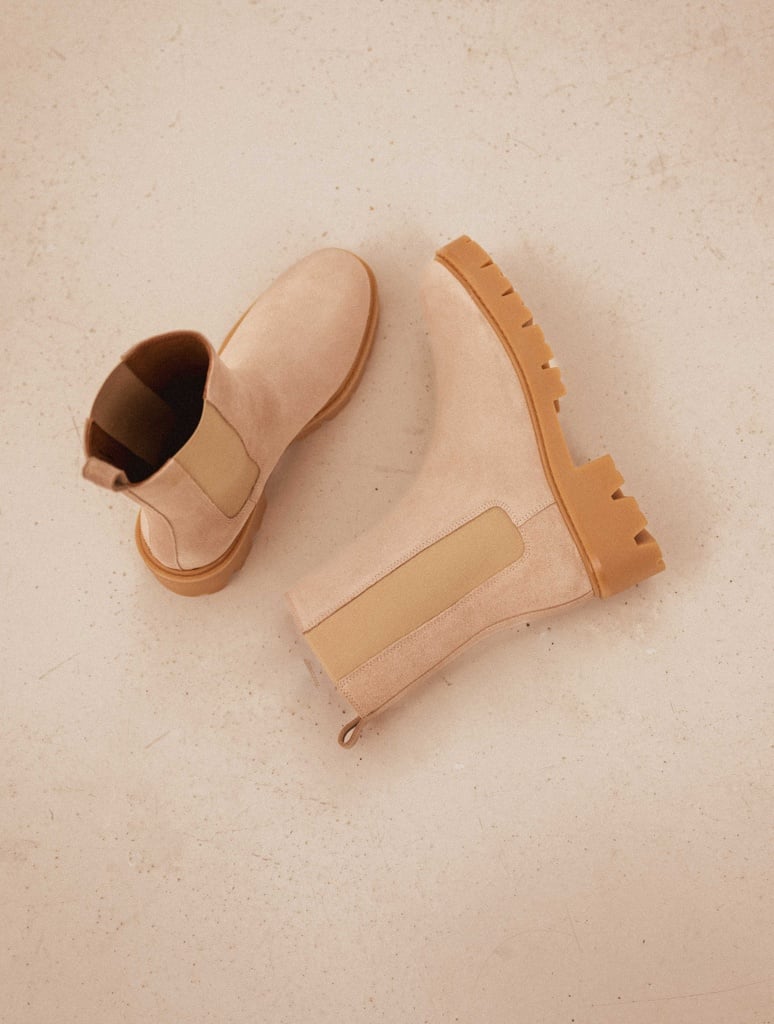 Flache Stiefel : Ivy - Papyrus