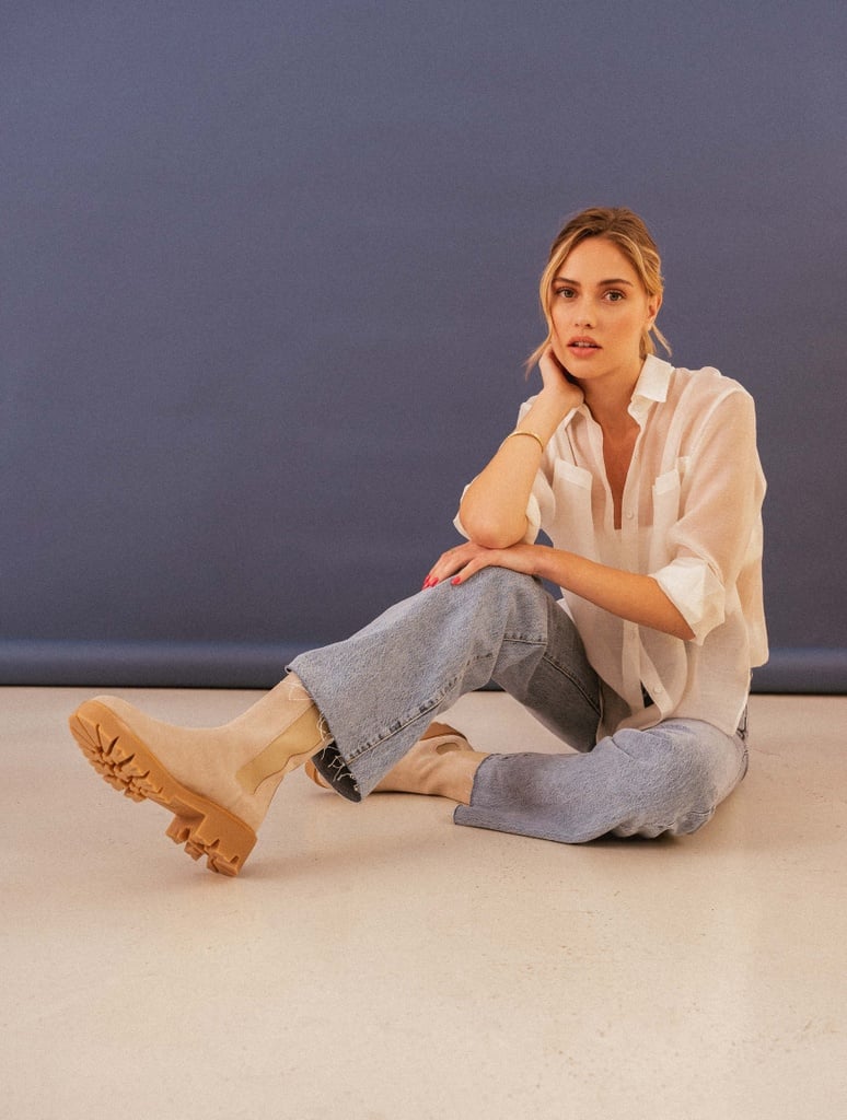 Flache Stiefel : Ivy - Papyrus