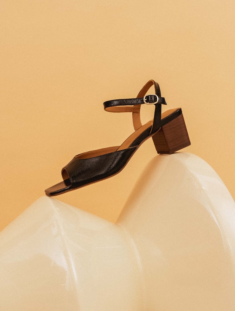 Sandales à Talons : Judy - Black Vinyl