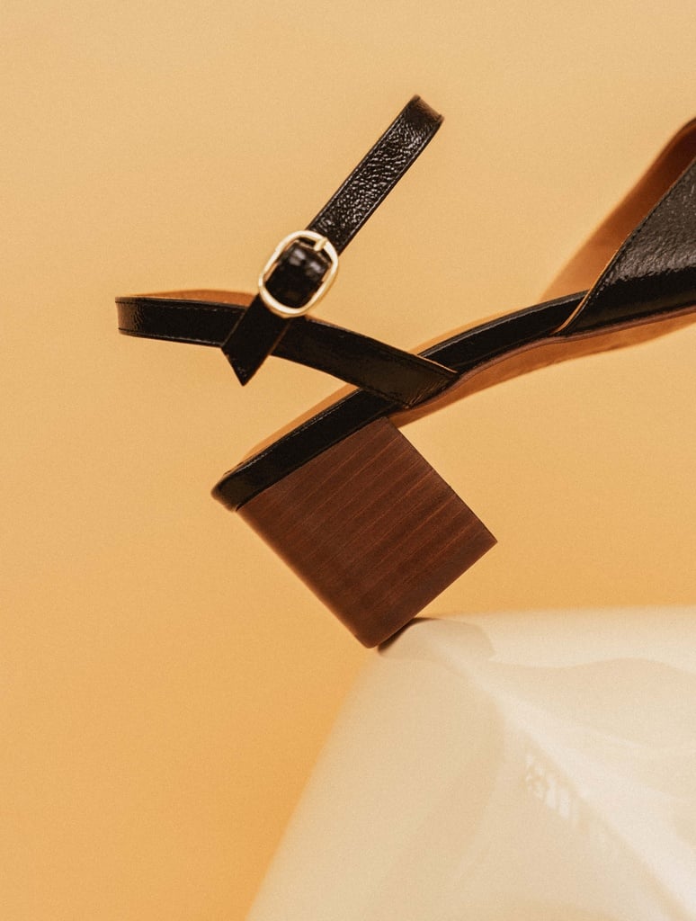 Sandales à Talons : Judy - Black Vinyl