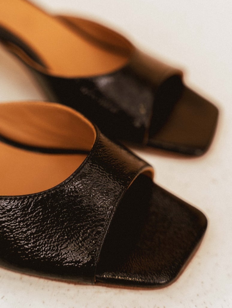 Sandales à Talons : Judy - Black Vinyl