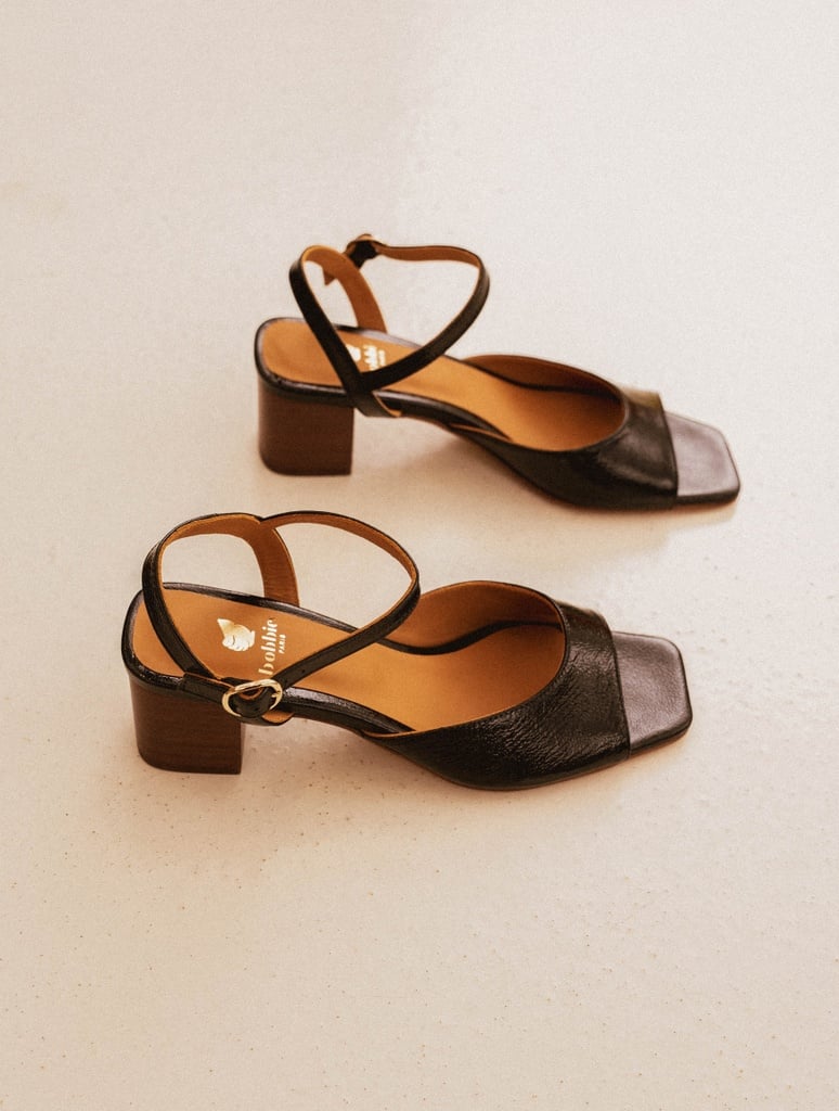 Sandales à Talons : Judy - Black Vinyl