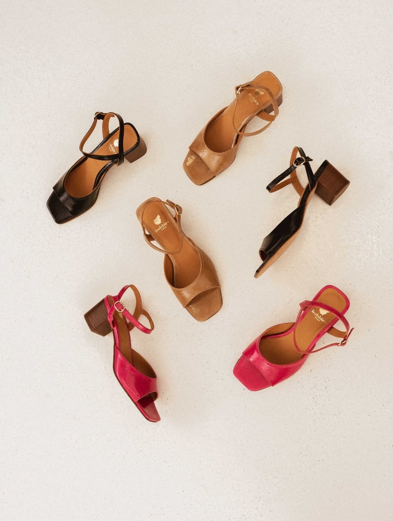 Sandales à Talons : Judy - Black Vinyl