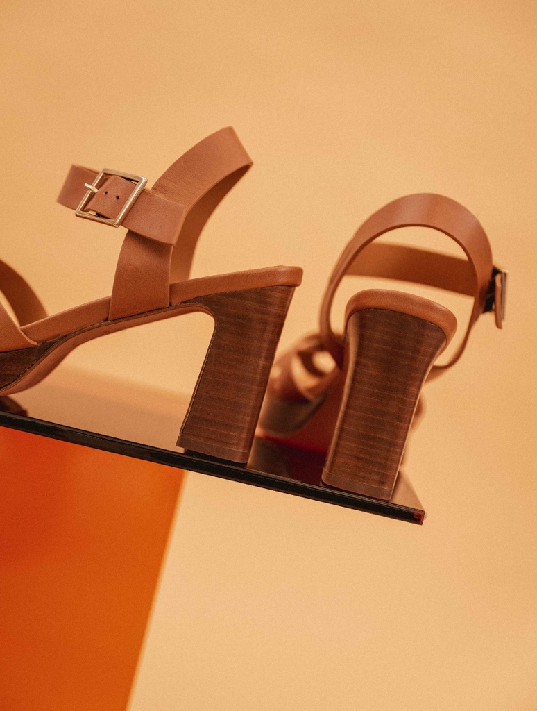 Sandales à Talons : Jimena - Summer Camel