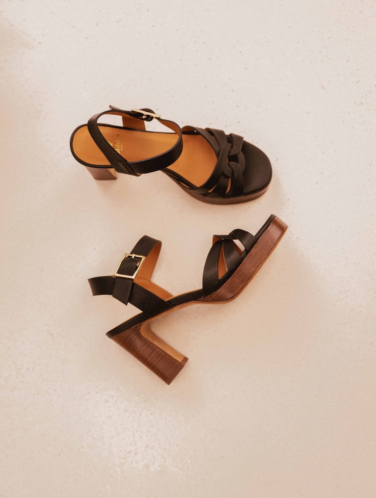 Sandales à Talons : Jimena - Passion Black