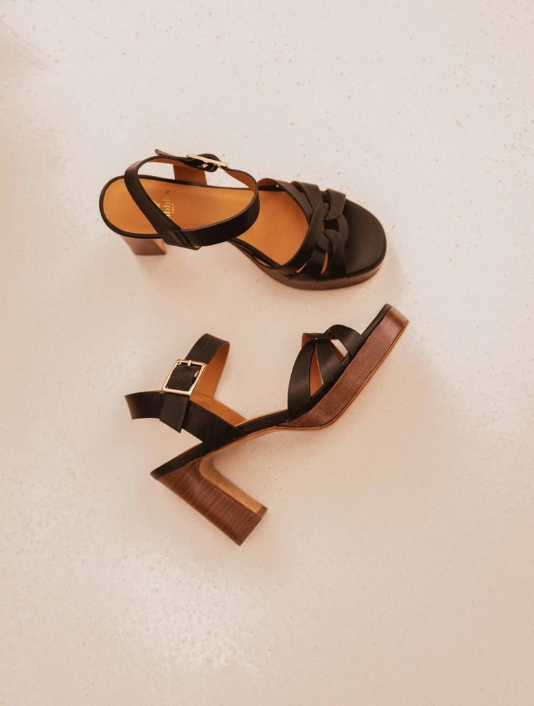Sandalen mit Absatz : Jimena - Passionsschwarz