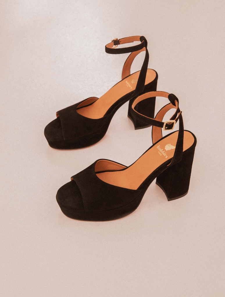 Sandalen mit Absatz : Lisa - Black